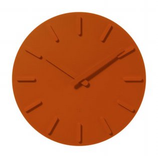 벽걸이형 시계 X020 (오렌지)