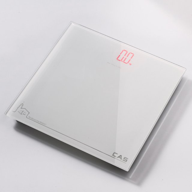 화이트백라이트 디지털 체중계 HE-100