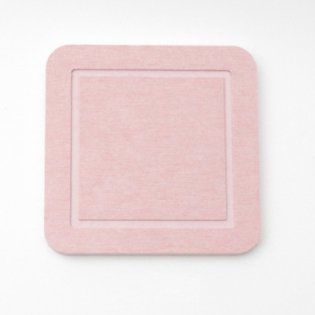 DONO 규조토 컵받침 사각형 핑크 101.002.10