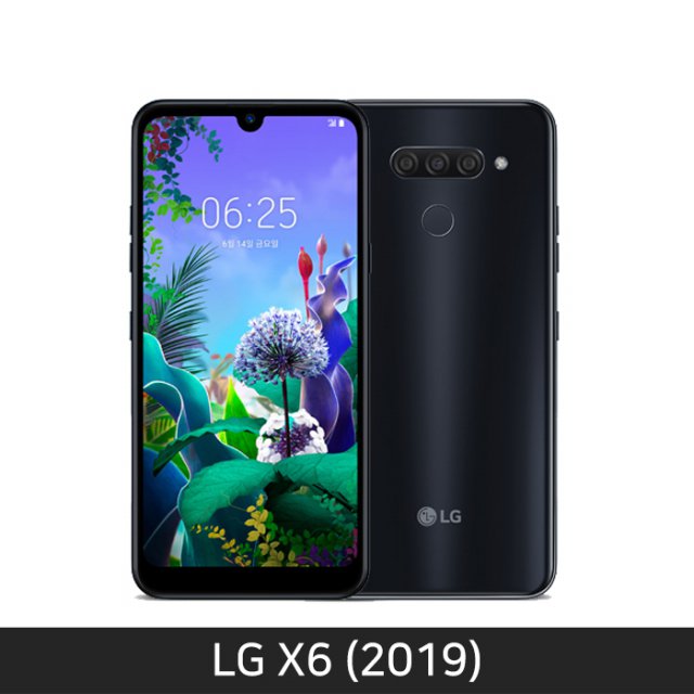 [자급제/공기계] LG X6 2019 [뉴 오로라 블랙][LM-X625N][트리플카메라/쿼드DAC]