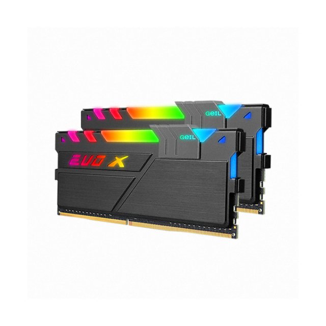 GeIL DDR4 32G PC4-25600 CL16 EVO X II AMD Gray RGB (16Gx2)