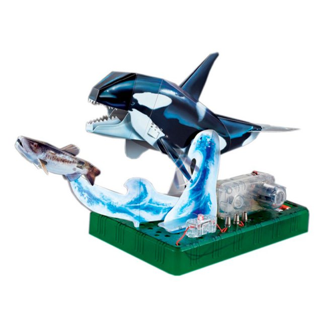 VIC_움직이는 3D 입체퍼즐 DIY 모형 - 범고래 17pcs