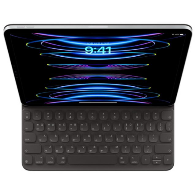 아이패드 프로 11(4세대) 및 iPad Air(5세대)용 스마트 키보드 폴리오 - [MXNK2KH/A]