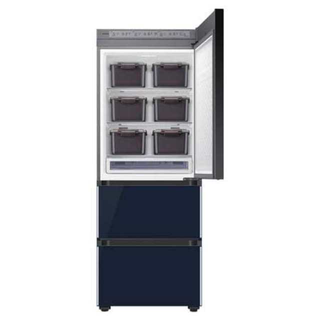 비스포크 스탠드형 김치냉장고 RQ33T742177 (313L, 글램 화이트+글램 네이비, 1등급)