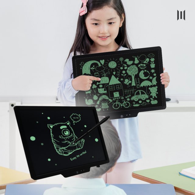 스케치몬20 전자스케치북 20인치 전자노트 어린이장난감 유아선물 홀드 원클릭삭제 