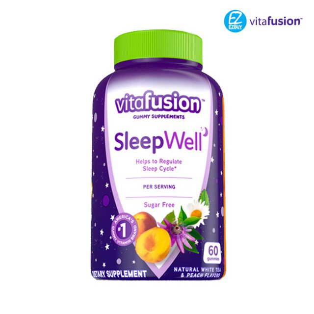 [해외직구] Vitafusion Sleepwell 비타퓨전 슬립웰 수면영양제 보