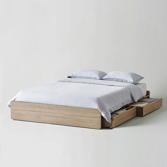 샘베딩 베이직 침대 Q 퀸_하부서랍(색상2종)+노뜨컴포트
