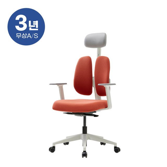 듀오백 골드 D2500G-ASW 패브릭 학생 책상 사무 의자