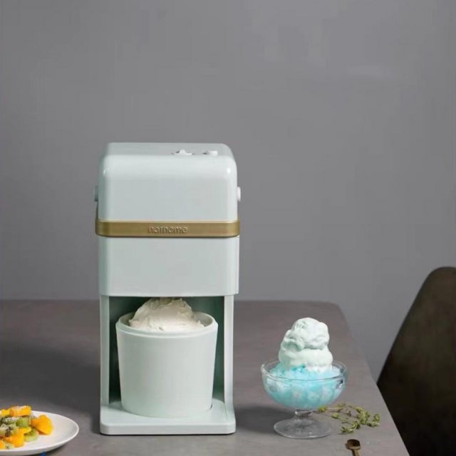 [해외직구] 2in1 눈꽃빙수기 아이스크림메이커 젤라또기계