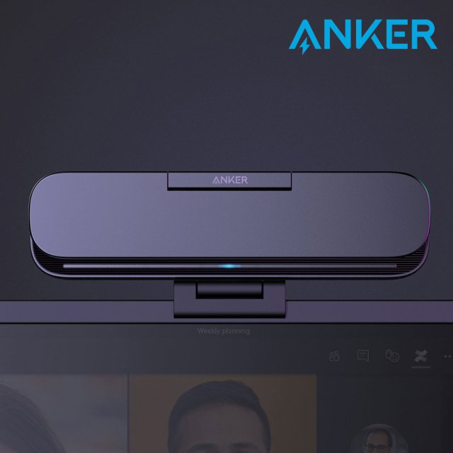 Anker 워크 B600 올인원 2K 비디오바 웹캠 A3383