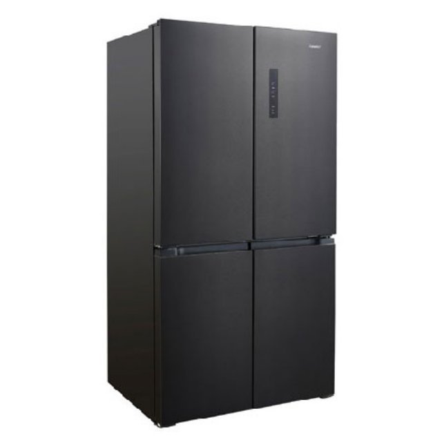 클라윈드 피트인 4도어 냉장고 KRNF566BPS1 (566L, 블랙메탈)