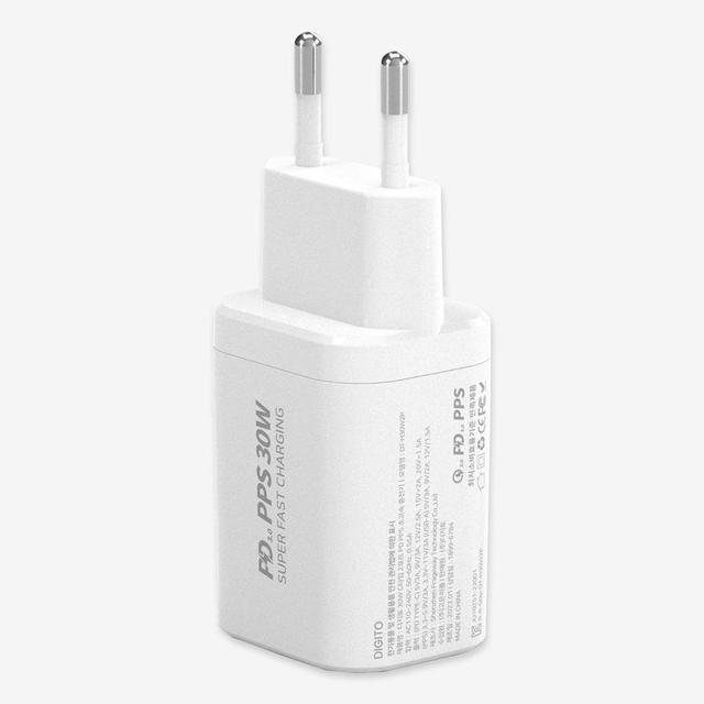 가정용 30W USB PD PPS C타입 2포트 초고속 충전기