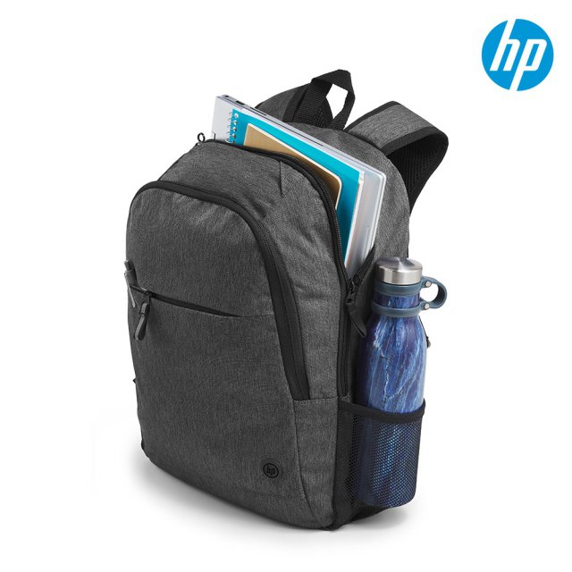 HP 프리루드 프로 백팩 방수 도난방지지퍼 패딩처리된 내외부소재 15.6인치 노트북 가방 친환경소재