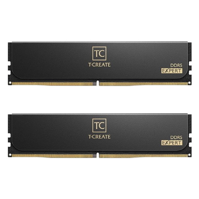 팀그룹 T-CREATE DDR5 96GB PC5-54400 CL36 EXPERT 패키지 메모리 블랙 (48Gx2)