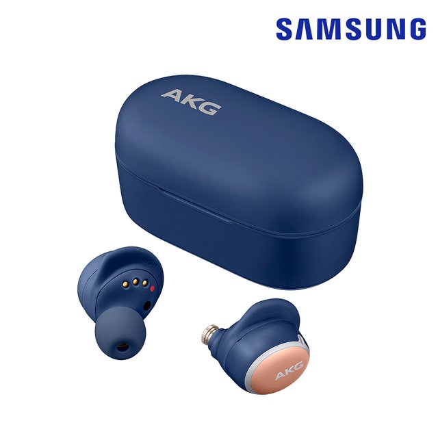 AKG N400 하만 노이즈캔슬링 블루투스 무선 이어폰 정품 네이비|실버