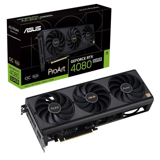 ASUS ProArt 지포스 RTX 4080 SUPER O16G OC D6X 16GB