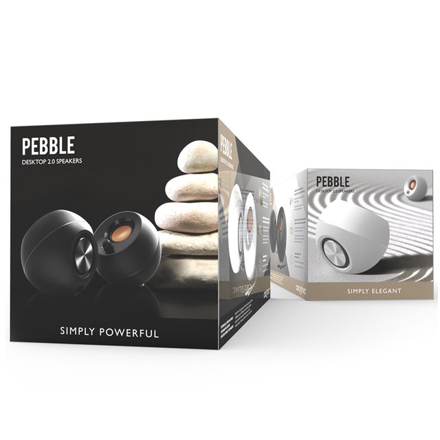 CREATIVE PEBBLE 2.0 (화이트) 스피커