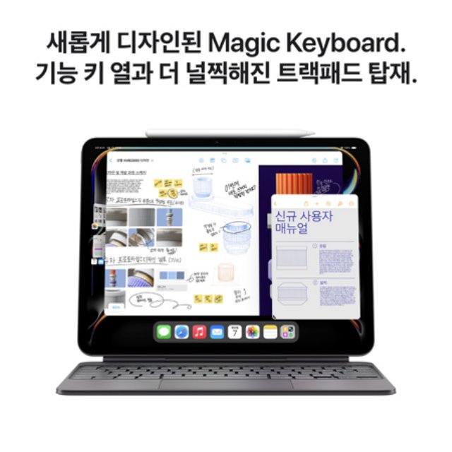  아이패드 프로 11 M4 Wi-Fi 1TB 스탠다드 글래스 - 스페이스 블랙 [MVVE3KH/A]