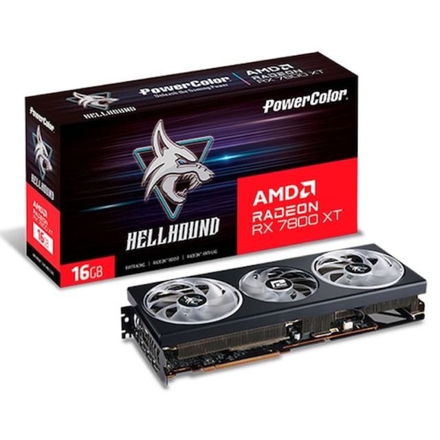 PowerColor 라데온 RX 7800 XT Hellhound D6 16GB 대원씨티에스