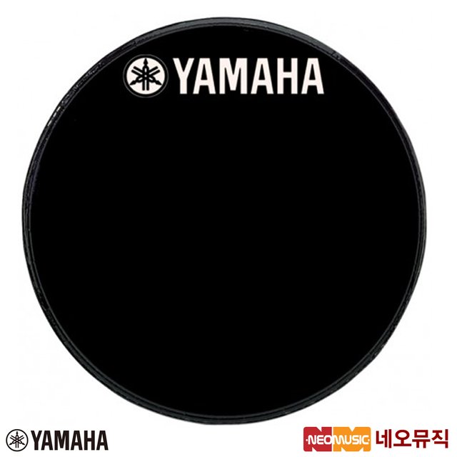 야마하 SH22250/BL 드럼헤드/YAMAHA Bass Head/22인치