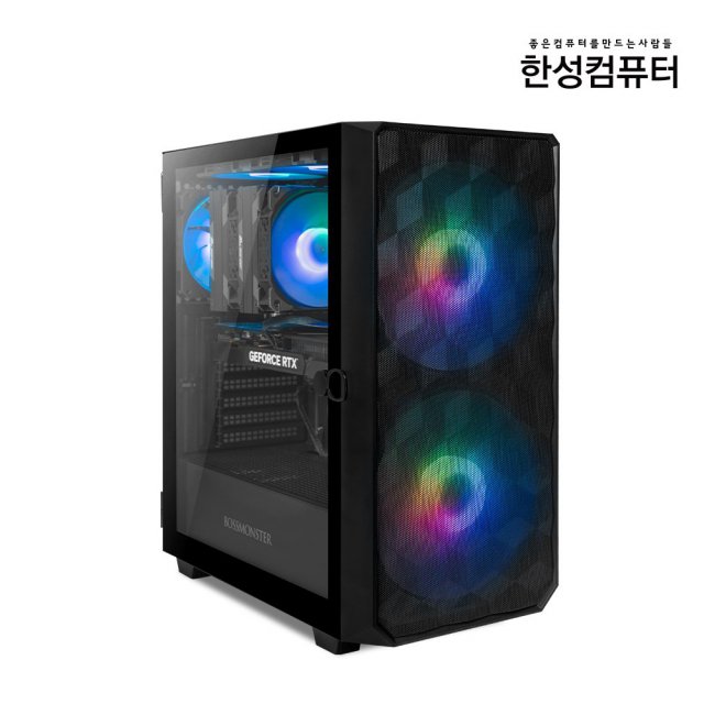 라이젠5 7500F RTX4060 보스몬스터 AX 560ANFB 32G+1TB AMD 게이밍 컴퓨터 본체 데스크탑 PC