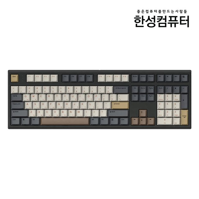 GK787SE OfficeMaster 8K 저소음 윤활 기계식 키보드 토독 밀크 소다 (호크 35g_저소음)