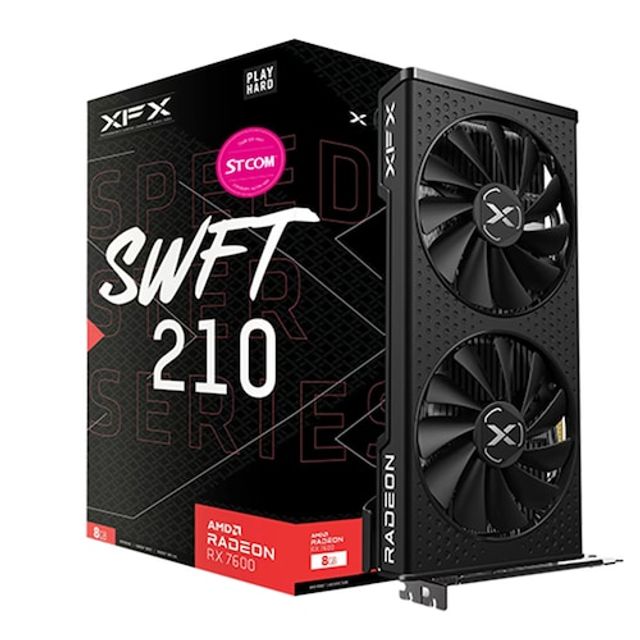 XFX 라데온 RX 7600 SWFT 210 CORE D6 8GB