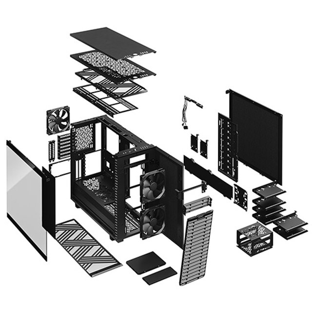 [서린공식] Fractal Design Define 7 Dark 강화유리 블랙