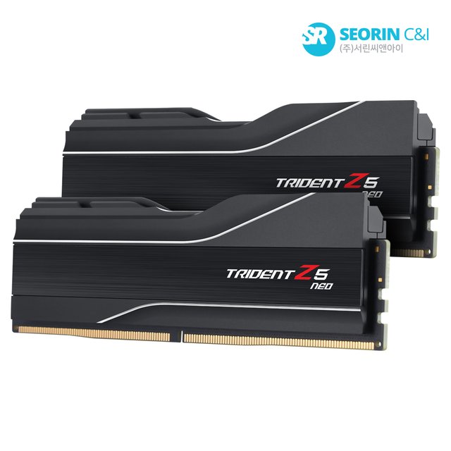 [서린공식] G.SKILL DDR5 6000 CL30 TRIDENT Z5 NEO J 패키지 32GB(16Gx2)