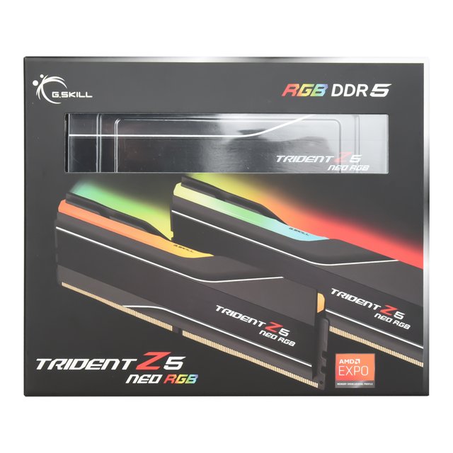 [서린공식] G.SKILL DDR5 6000 CL32 TRIDENT Z5 NEO RGB J 패키지 64GB(32Gx2)