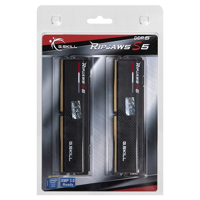 [서린공식] G.SKILL DDR5-5600 CL40 RIPJAWS S5 J 블랙 패키지 48GB(24Gx2)