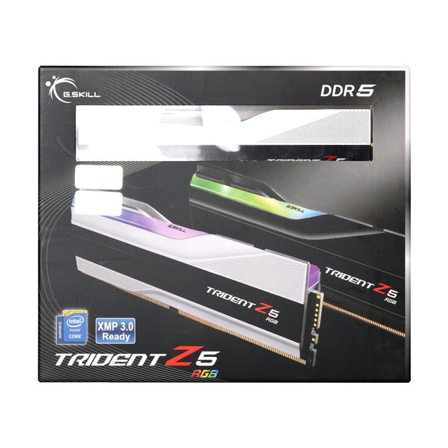 [서린공식] G.SKILL DDR5 5600 CL30 TRIDENT Z5 RGB J 실버 패키지 32GB(16Gx2)