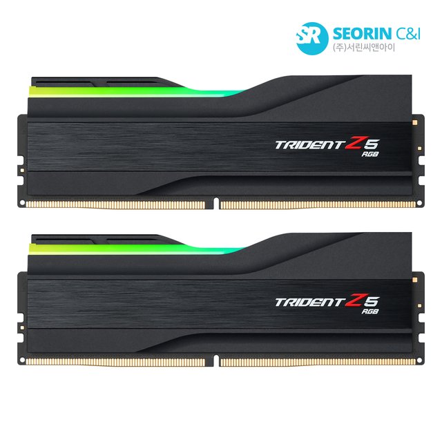 [서린공식] G.SKILL DDR5-5200 CL40 TRIDENT Z5 RGB J 패키지 32GB(16Gx2)