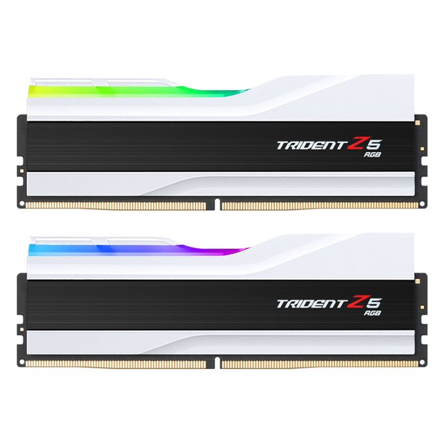 [서린공식] G.SKILL DDR5-6000 CL30 TRIDENT Z5 RGB 화이트 패키지 64GB(32Gx2)