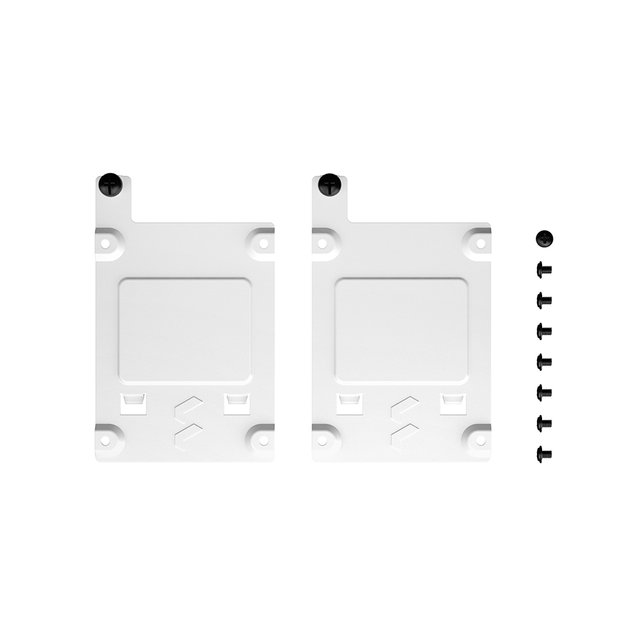 [서린공식] Fractal Design SSD Drive Tray Kit - Type B 화이트 2팩