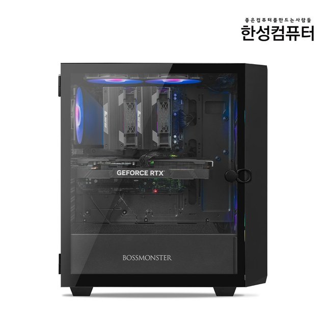 보스몬스터 AX 5A6N 32GB+1TB R5 5600 RTX4060 게이밍컴퓨터 본체 데스크탑 PC