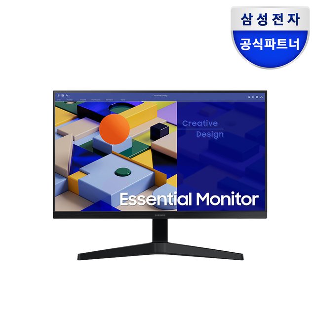 삼성 S24C310 IPS 컴퓨터 모니터 베젤리스 75Hz 24인치모니터