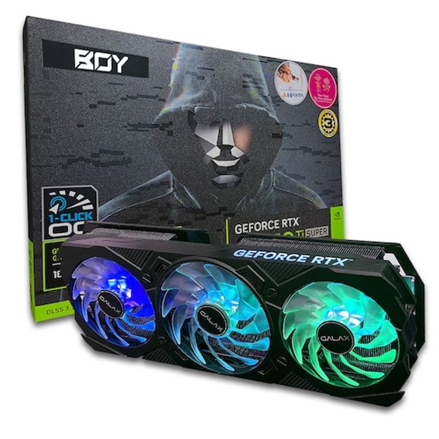 갤럭시 BOY 지포스 RTX 4070 Ti SUPER EX GAMER BLACK OC V2 D6X 16GB