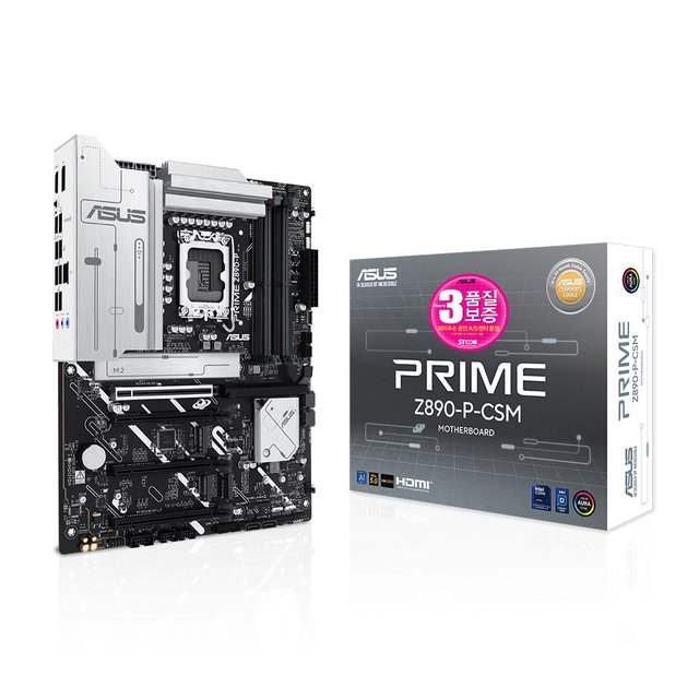 ASUS PRIME Z890-P-CSM STCOM  컴퓨터 게임 메인보드