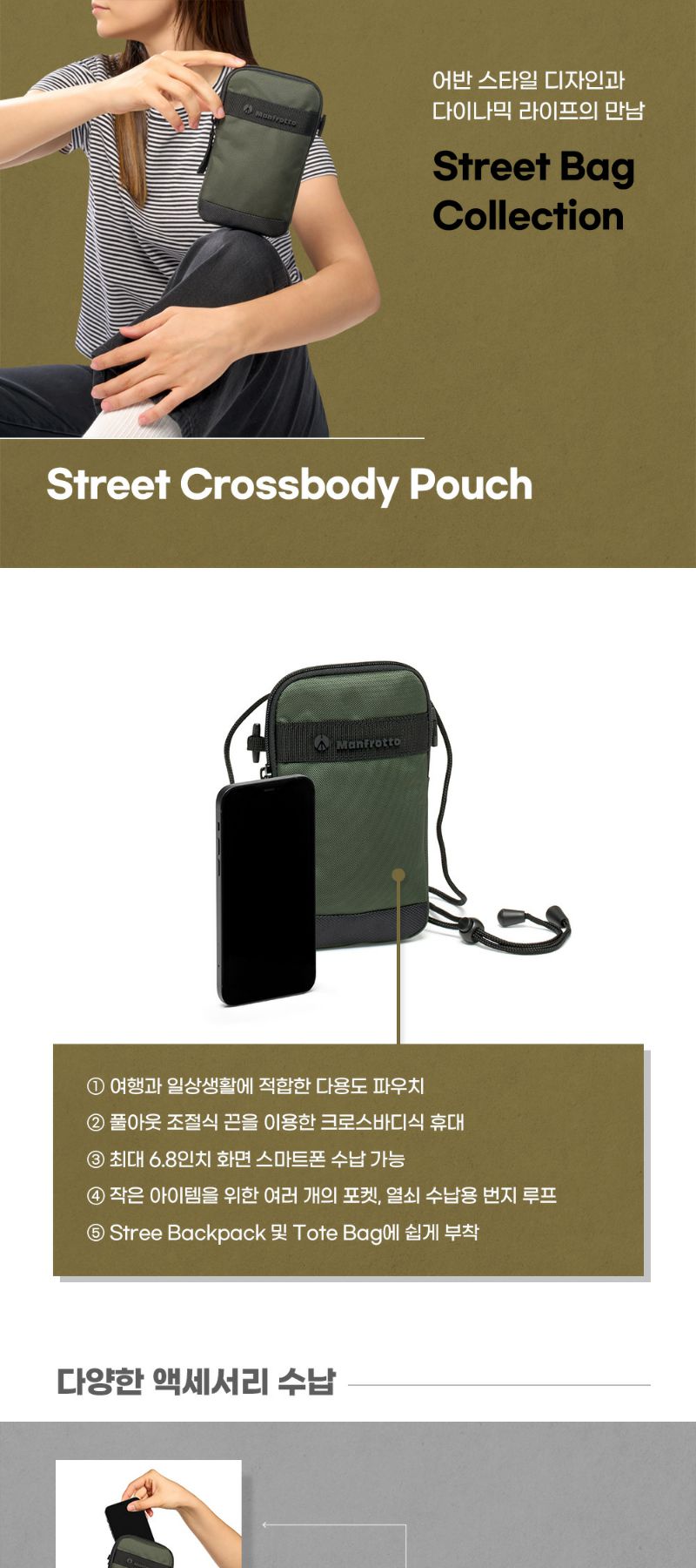 Street Crossbody Pouch - MB MS2-CB