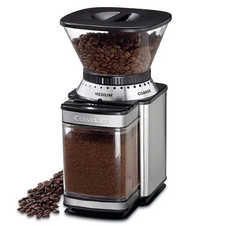 수프림 오토매틱 그라인더 DBM-8KR (원두용기 225g, 최대 커피 32잔 제조 가능, 맷돌방식, 18가지 분쇄 굵기 조절, 안전장치)