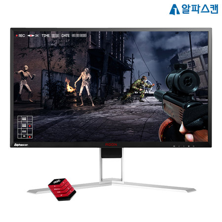 [포토상품평 이벤트] QHD 무결점 게이밍 모니터 AGON 271QX (68.6cm)