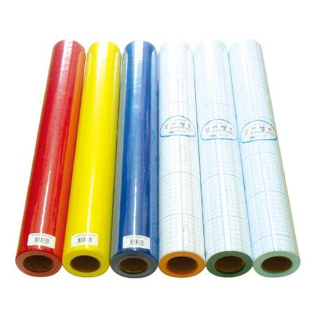 규격화된 칼라펠트 접착 (60 x 230cm) 연하늘 1롤