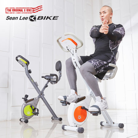 숀리 엑스바이크 접이식 실내자전거 실내싸이클 티탄실버