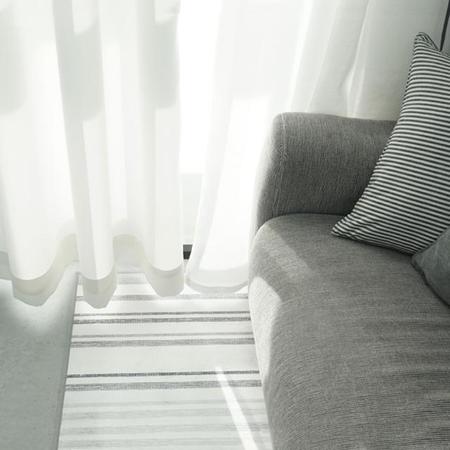 화이트 암막 커튼