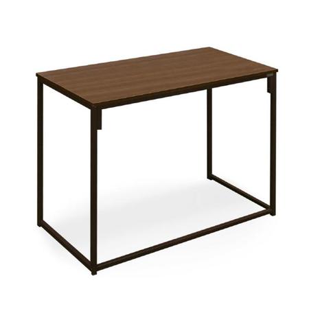 XXX단종XXX체스트넛 프레임 책상 브라운