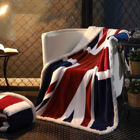 양털담요 양털담요 유니언잭[BB383]