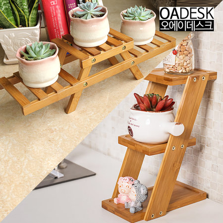 원목 화분받침대 원목화분진열대 세로형[NL473]