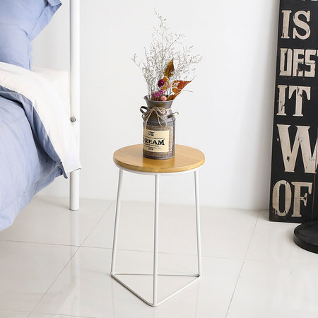 매트 사이드 테이블(White)