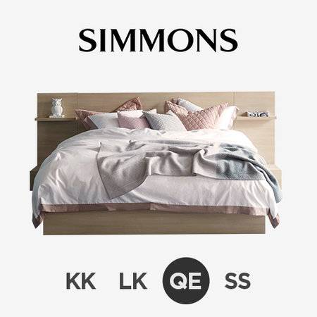 F2178N. 뷰티레스트 스위트. 퀸 침대 _라이트버치